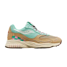 Кроссовки 3D Grid Hurricane Saucony, зеленый s70746 1 | aquamarine/grey