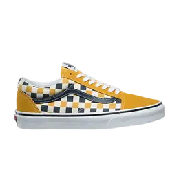 Кроссовки Old Skool Vans, желтый vn0a38g1pzb | mineral yellow/multi checker