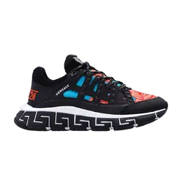 Кроссовки Versace Trigreca, черный dsu8094 1a03521 6b930 | black/multi-color