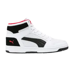 Кроссовки Rebound LayUp Mesh Puma, белый 370913 02 | white/black/high risk red