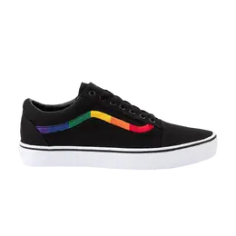 Кроссовки Old Skool Vans, черный vn0a4u3b0an | black/rainbow