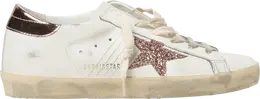 Кроссовки Golden Goose Wmns Superstar 'White Peach Pink Glitter', белый gwf00101 f005354 11705 | white