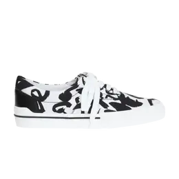 Кроссовки Versace из парусины, белый dsu6437 d4txg dnwe | white/black