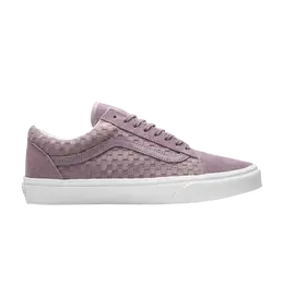 Кроссовки женские Old Skool Vans в клетку, сиреневый vn0a38g11hg | nirvana/true white
