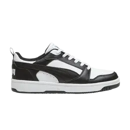 Кроссовки Rebound V6 Low Puma, черный 392328 01 | white/black/white