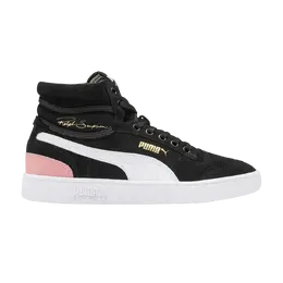 Кроссовки Wmns Ralph Sampson Mid Suede Puma, черный 371067 01 | black/bridal rose