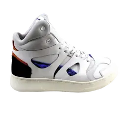 Кроссовки Alexander McQueen x Move Mid Puma, белый 358929 01 | white/gold/metallic blue
