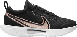 Кроссовки Nike Wmns Court Zoom Pro, черно-розовый dh0990 091 | black-pink