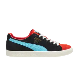 Кроссовки Clyde OG Puma, мультиколор 391962 04 | black/for all time red