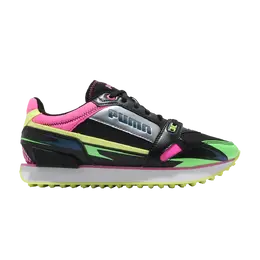 Кроссовки Wmns Mile Rider Puma, черный 373443 02 | black/electro green