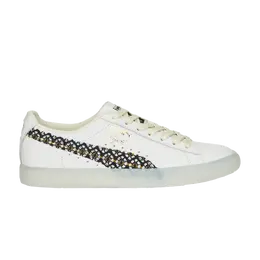 Кроссовки Wmns Clyde Puma, белый 390092 01 | white/frosted ivory