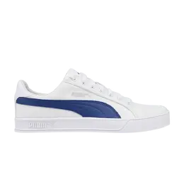 Кроссовки Smash Vulc Canvas Puma, белый 374754 04 | white/limoges/silver