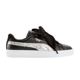 Кроссовки Wmns Basket Heart Puma, черный 364078 03 | black/silver