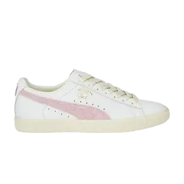 Кроссовки Clyde Puma, белый 390091 05 | white/pearl pink/team gold