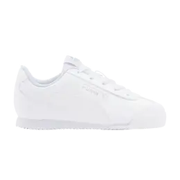 Кроссовки Turino Leather Jr Puma, белый 368596 01 | white/white