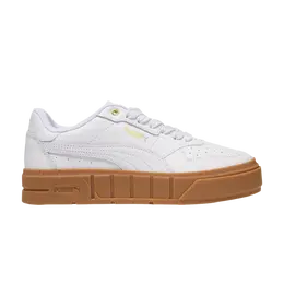 Кроссовки Wmns Cali Court Leather Puma, белый 393802 09 | white/white/gold