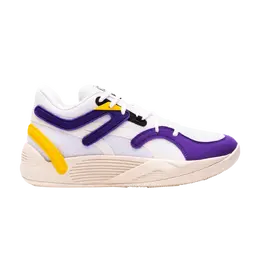 Кроссовки TRC Blaze Court Puma, белый 376582 07 | white/spectra yellow