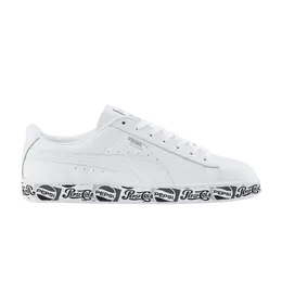 Кроссовки Pepsi x Basket Puma, белый 368463 03 | white/white/black
