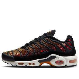 Кроссовки x swarovski air max plus 'sunset' Nike, черный fz9042-001 | black/fire red/pimento/bright ceramic/saturn gold