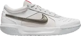Кроссовки Nike Wmns NikeCourt Zoom Lite 3 'White Metallic Pewter', белый dh1042 102 | white
