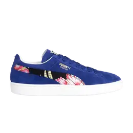 Кроссовки Suede Classic NM Puma, синий 357447 01 | blue/silver/white