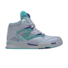 Кроссовки Pump Omni Zone 2 Reebok, серый hq6866 | bold purple/classic teal/cold grey