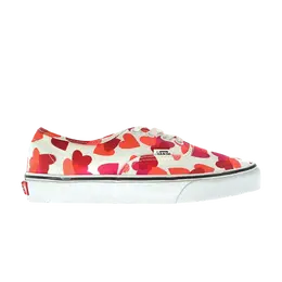 Кроссовки Authentic Vans, красный vn0a348a40q | true white/fuchsia purple
