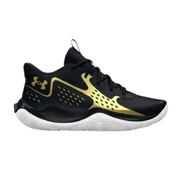 Кроссовки JetBlack Metallic Gold' Under Armour, черный 3026634 001 | black/metallic gold