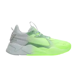 Кроссовки RS-X Puma, зеленый 394981 02 | fizzy apple/platinum grey/white