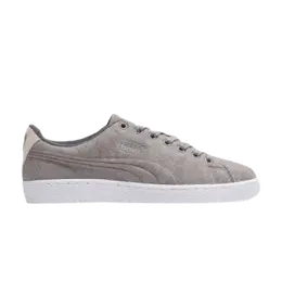 Кроссовки Basket Classic Embossed Wool Puma, серый 361350 01 | drizzle/steel grey