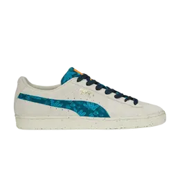 Кроссовки Suede Puma, кремовый 390057 01 | frosted ivory/dark night