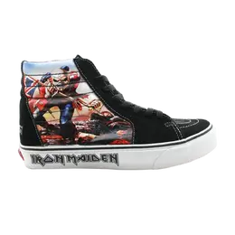 Кроссовки Iron Maiden x SK8-Hi LX Vans, черный vn0d5itxg | black/red