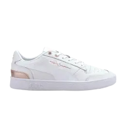 Кроссовки Wmns Ralph Sampson Metal Low Puma, белый 371671 01 | white/rosewater