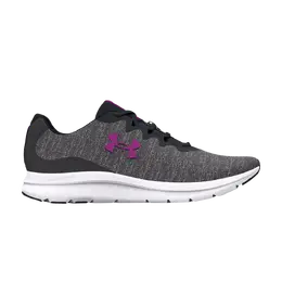 Кроссовки Wmns Charged Impulse 3 Under Armour, серый 3026686 103 | jet grey/black/mystic magenta