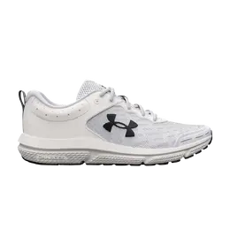 Кроссовки Charged Assert 10 Under Armour, белый 3026175 104 | white/black