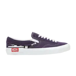 Кроссовки Slip-On CAP Vans, фиолетовый vn0a3wm5vo3 | mysterioso/white