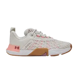 Кроссовки Wmns TriBase Reign 5 Under Armour, кремовый 3026022 300 | white clay/pink fizz/misty purple