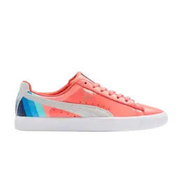 Кроссовки Pink Dolphin x Clyde Puma, розовый 366248 03 | porcelain rose/puma white/puma silver
