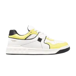 Низкие кроссовки Valentino One Stud Low, белый xy2s0e71 nwn z00 | white/yellow