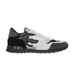 Кроссовки Valentino Rockrunner Rockstud Lace, серый ry2s0723xvu ij7 | grey/black