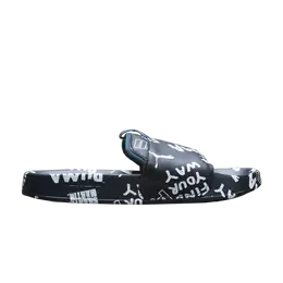 Кроссовки Shantell Martin x Wmns Leadcat Graphic Slide Puma, черный 366803 02 | puma black /white/dragonfly