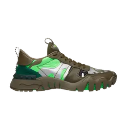 Кроссовки Valentino Rockrunner Camo Plus, зеленый ty0s0c88 mhb 34k | military green/neon green