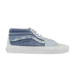 Кроссовки Sk8-Mid Vans, синий vn0a3wm3448 | denim multi