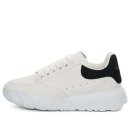 Кроссовки oversized court trainer 'white black' Alexander McQueen, белый 633915wia9a9061 | white/black