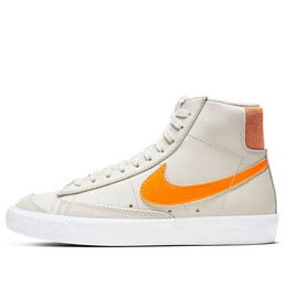 Кроссовки blazer mid '77 'light bone orange' Nike, белый cz0461-001 | light bone/orange trance/white/total orange