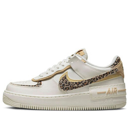Кроссовки air force 1 low shadow 'leopard' Nike, мультиколор ci0919-120 | sail/multi-color-sesame-black