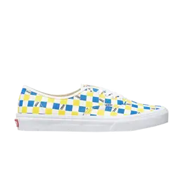 Кроссовки Authentic Vans, желтый vn0a38ems3c | marshmallow/victoria blue/lemon chrome