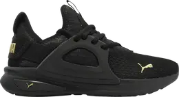 Кроссовки Puma Wmns Softride Enzo Evo Metallic - Black Gold, черный 377049 01 | black