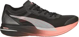 Кроссовки Puma Wmns Deviate Nitro Carbon Black Carnation Pink, черный 377091 01 | black