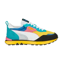 Кроссовки Rider FV Puma, мультиколор 387672 02 | tangerine/black